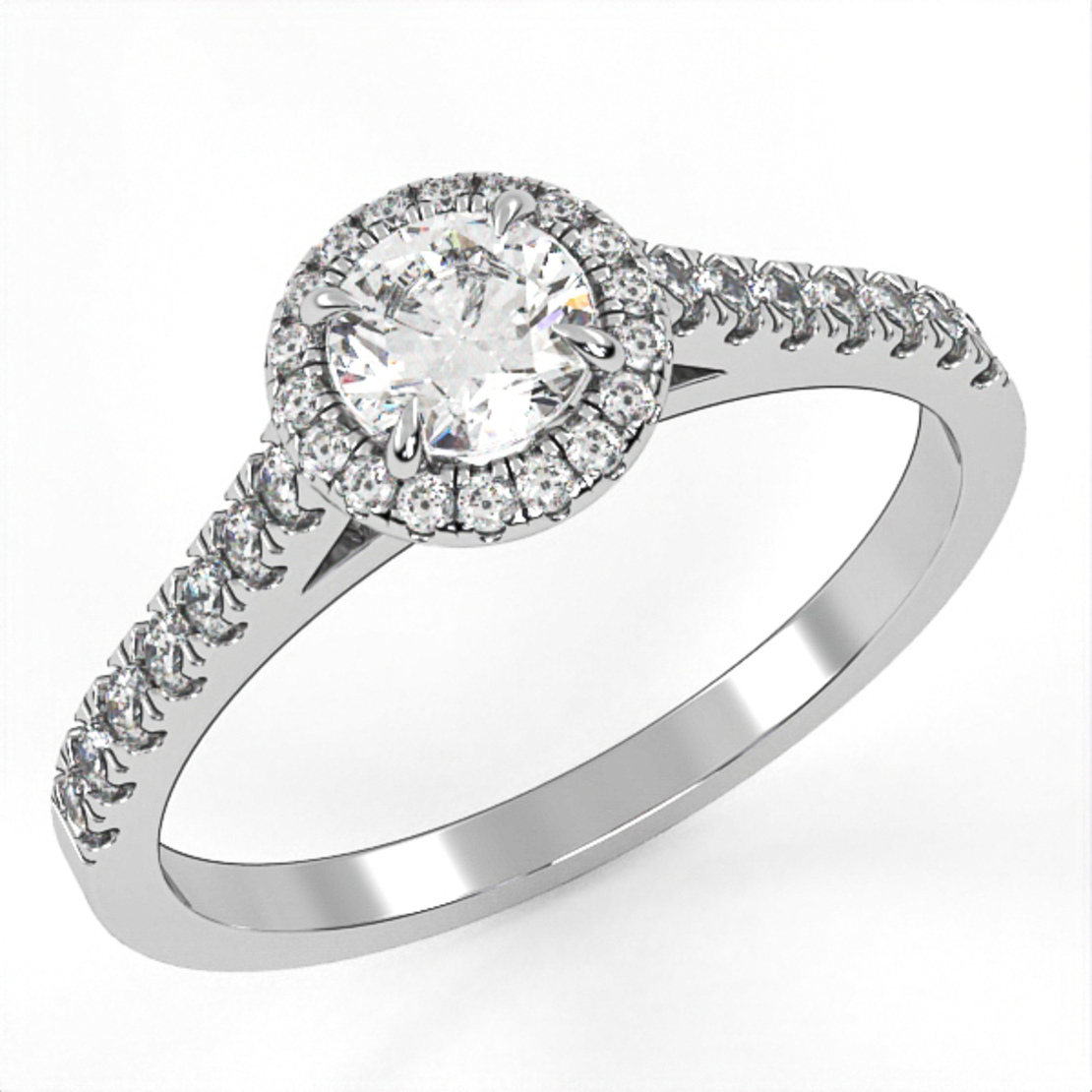 Diamond Engagement Ring Model ER8