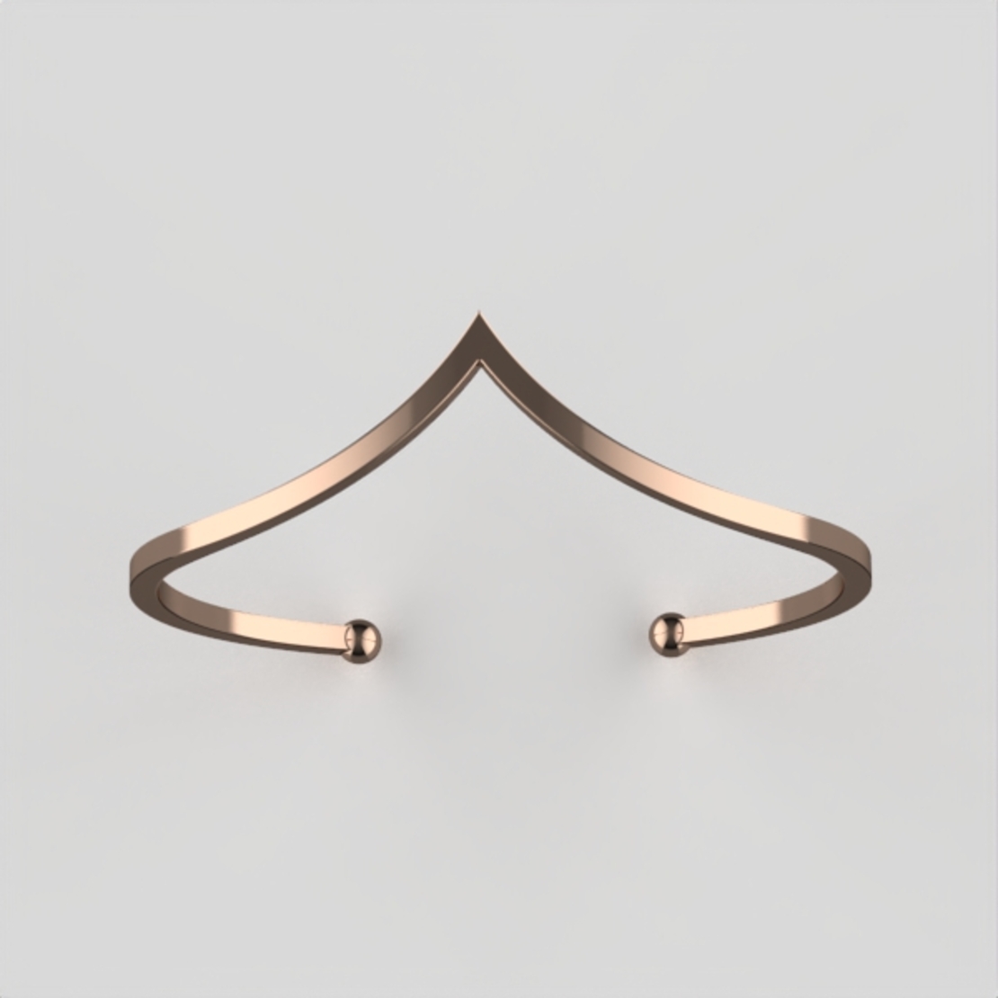 Hard bracelet gold 14 carat model br17