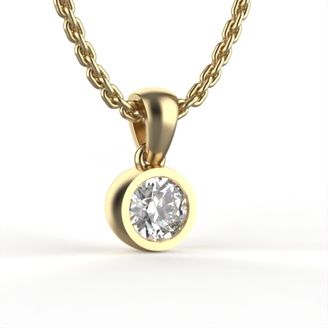 Diamond Pendant model DP34