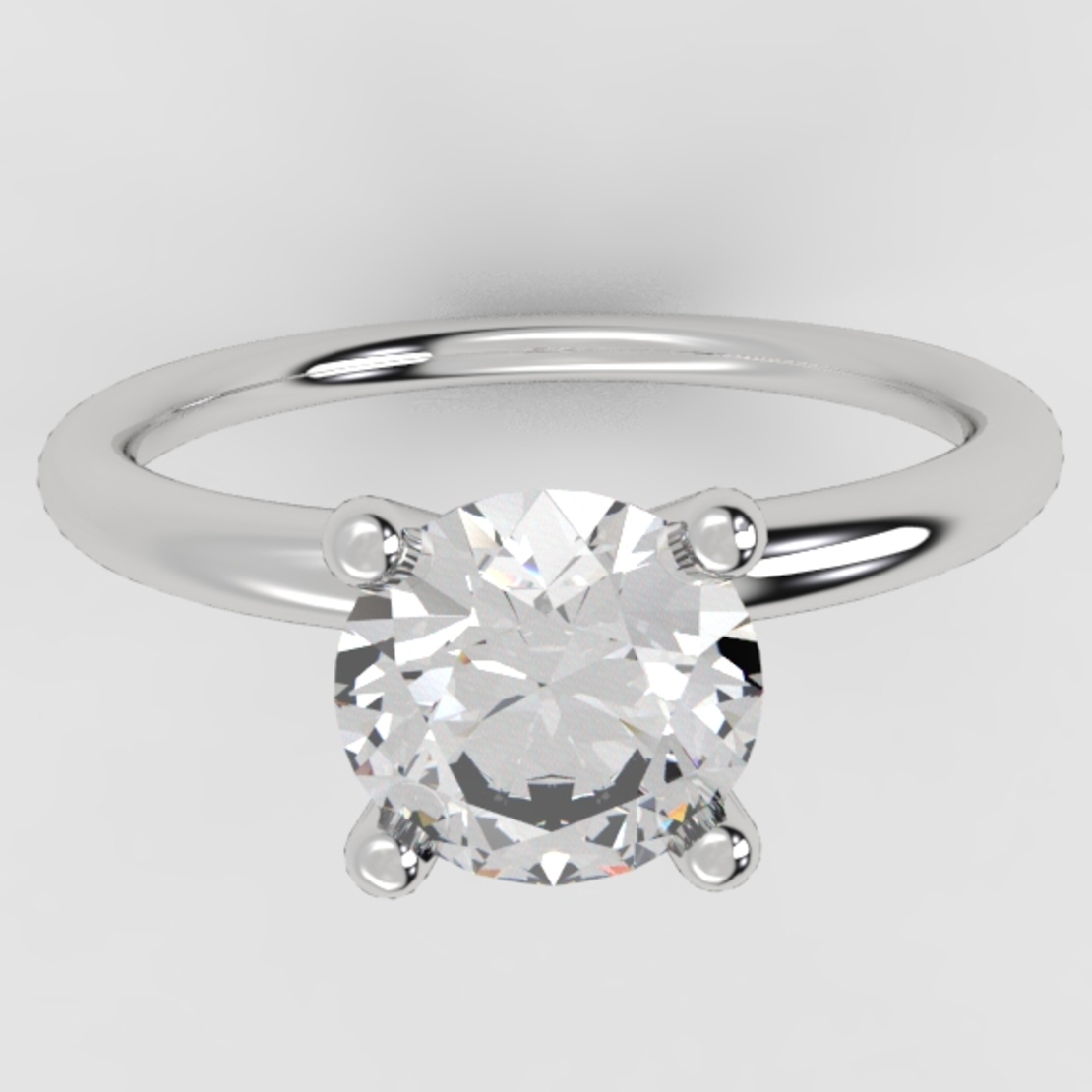 Lab Diamond Engagement Ring Model ER22