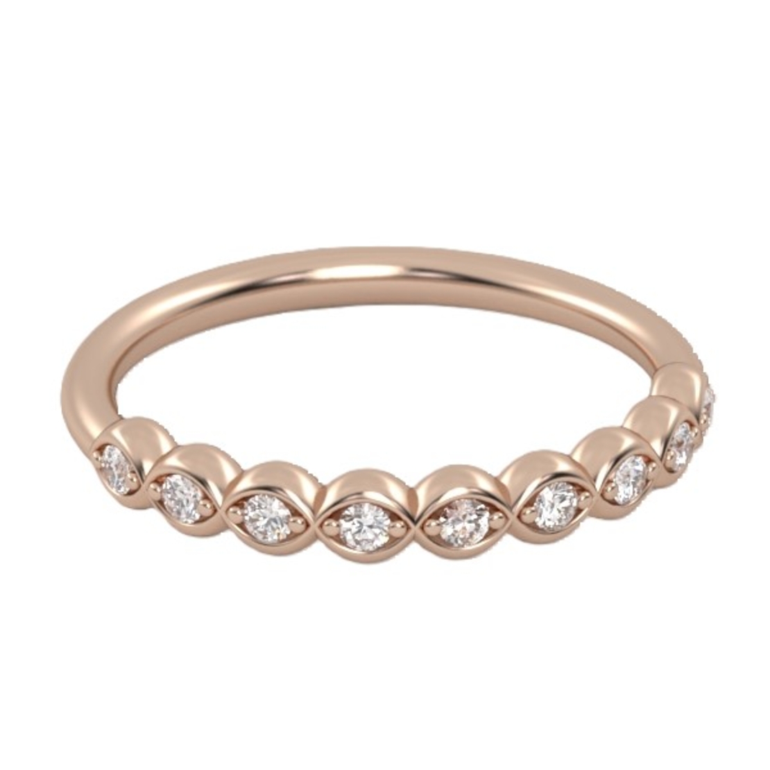 Diamond wedding ring model WR16