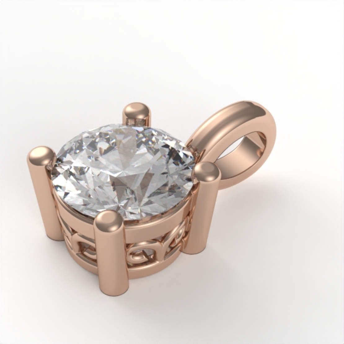 Diamond Pendant model DP18