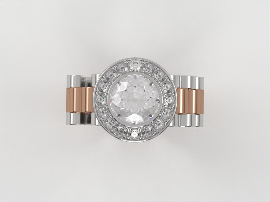 Diamond ring set model DR23