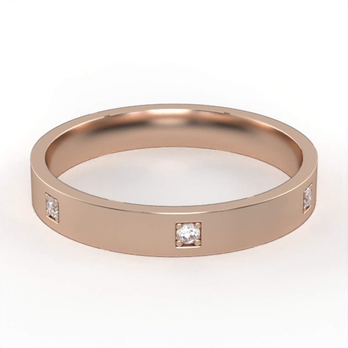 Diamond wedding ring model WR38