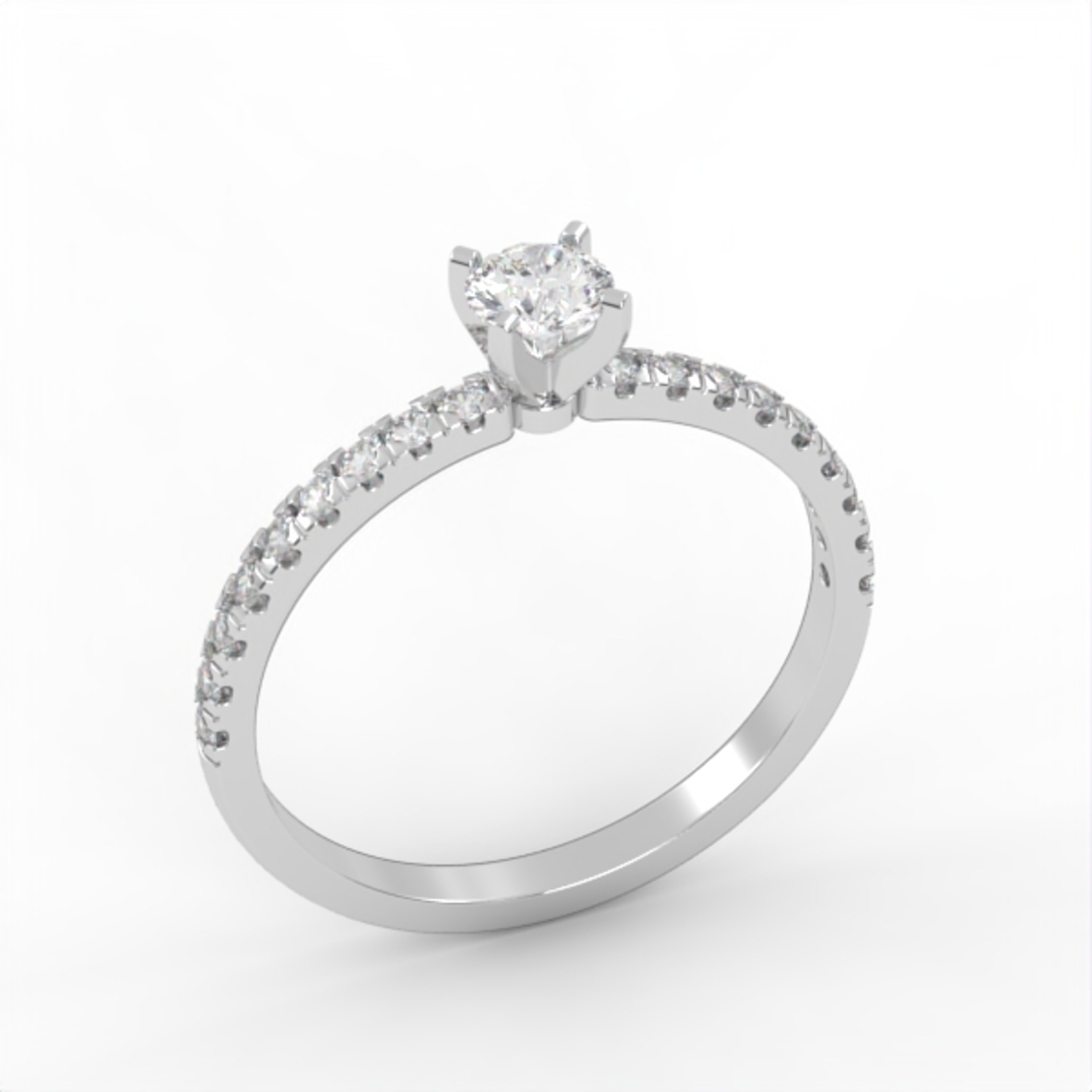 Diamond Engagement Ring Model ER7