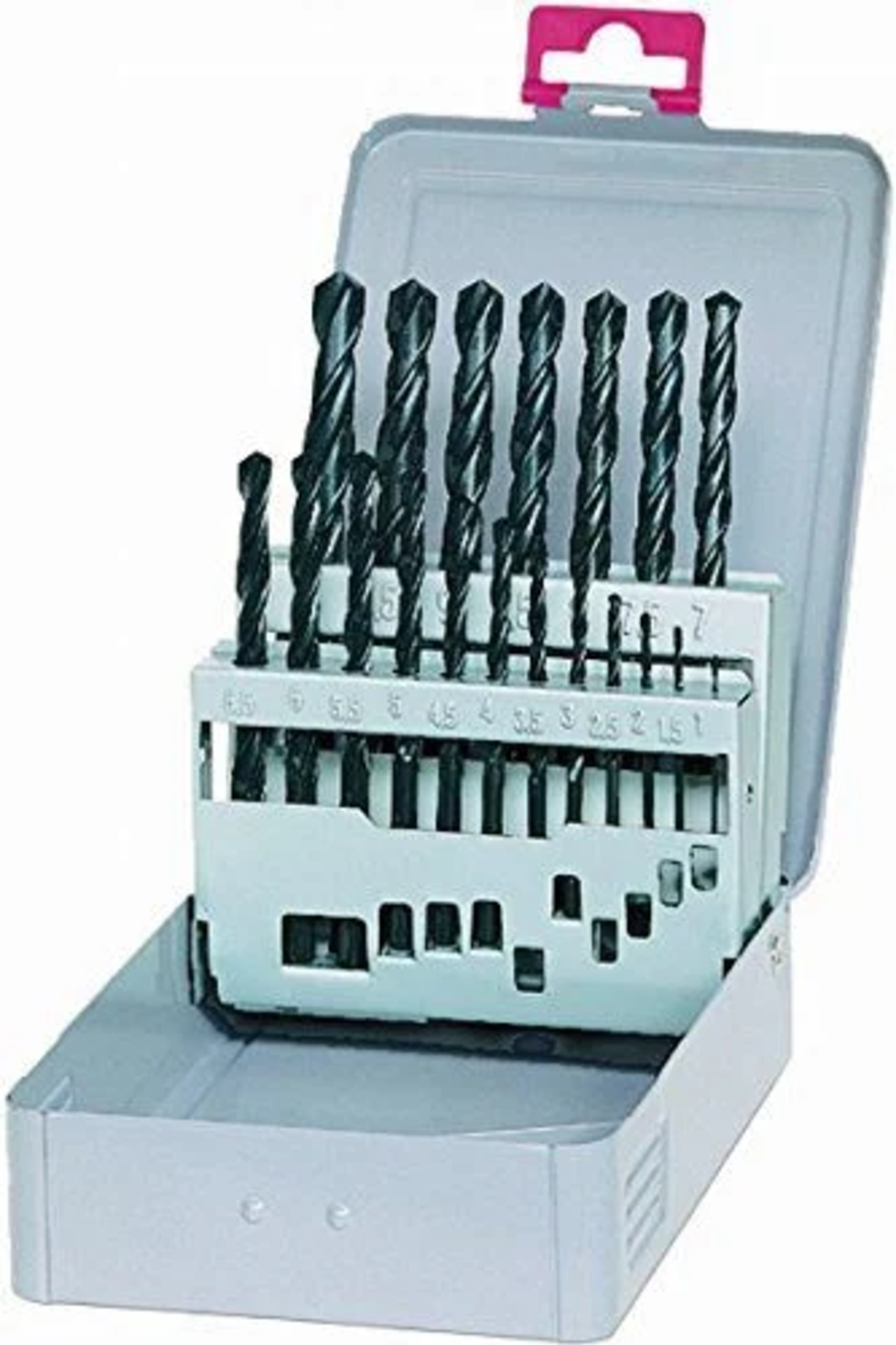 סט 19 מקדחי HSS 1-10 מ
