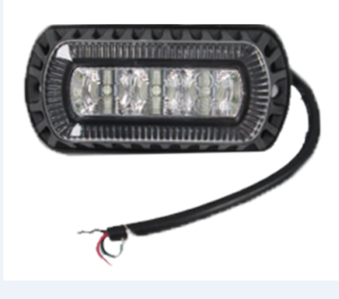 פנס מהבהב 3 לד 12/24V צהוב