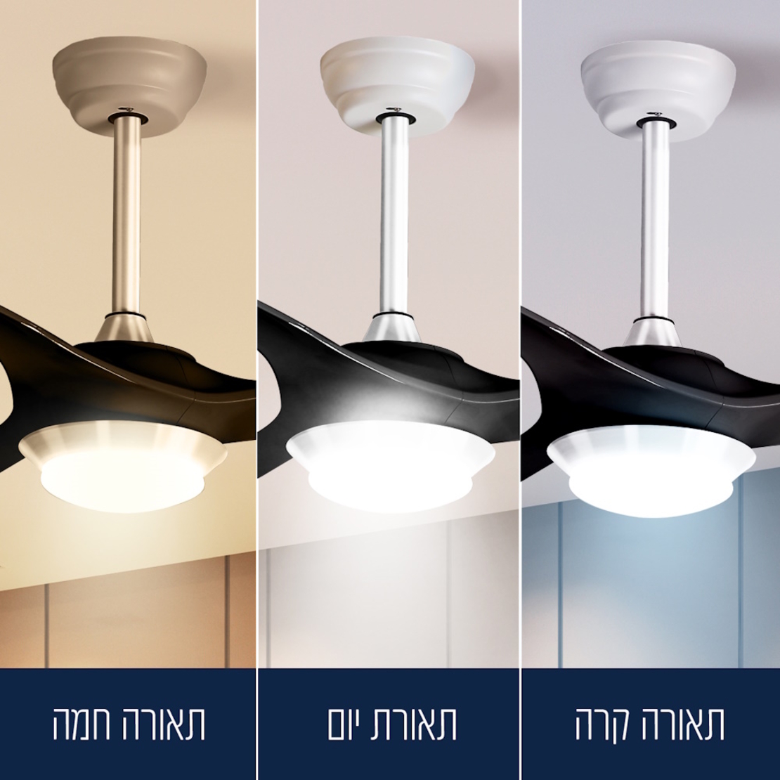 מאוורר תקרה דקורטיבי 