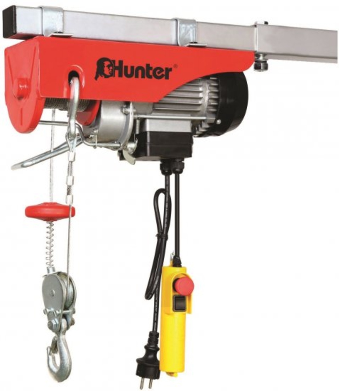 כננת חשמלית 500/1000 ק”ג, כבל 18 מ’ HUNTER 1600W
