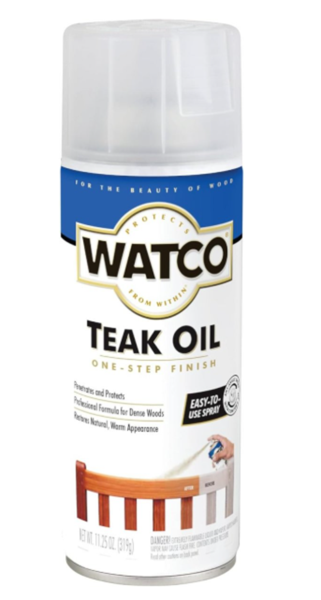 Watco ספריי שמן טיק בגימור עץ, 325 מ