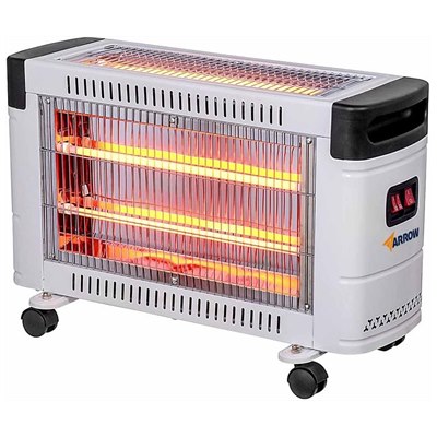 תנור חימום קוורץ 3 גופי חימום 1800W ARROW