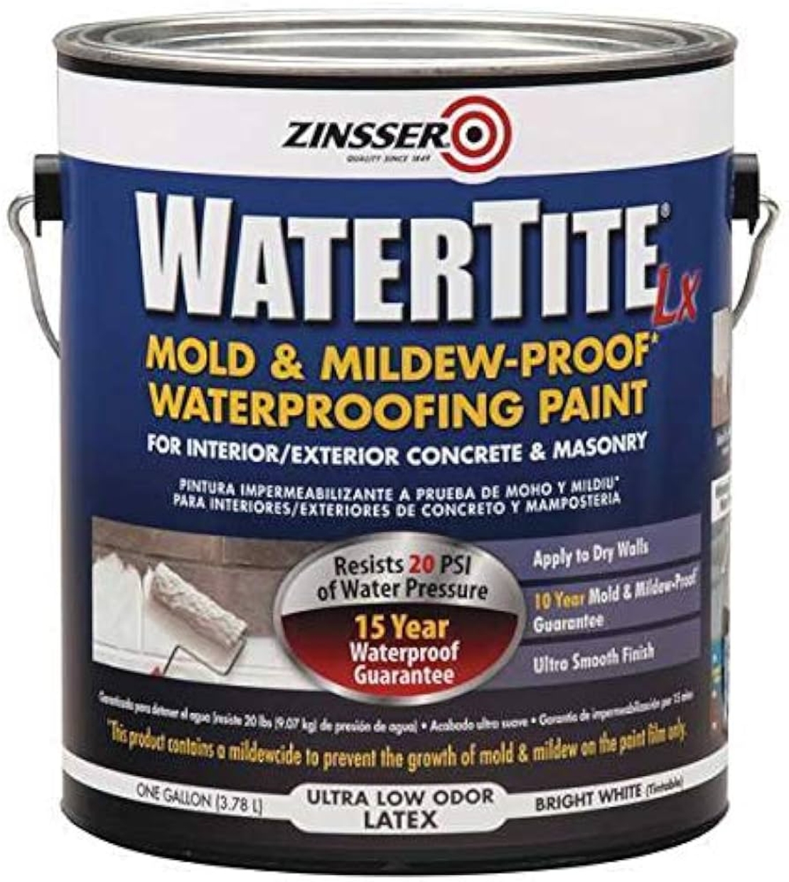ווטרטייט 1 גלון WATERTITE 1GL lx low voc בסיס מים - אלרם
