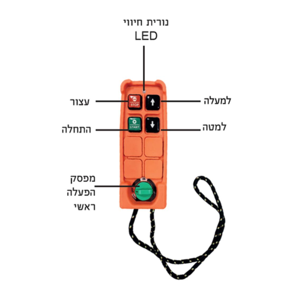 כננת הרמה חשמלית 1000 ק