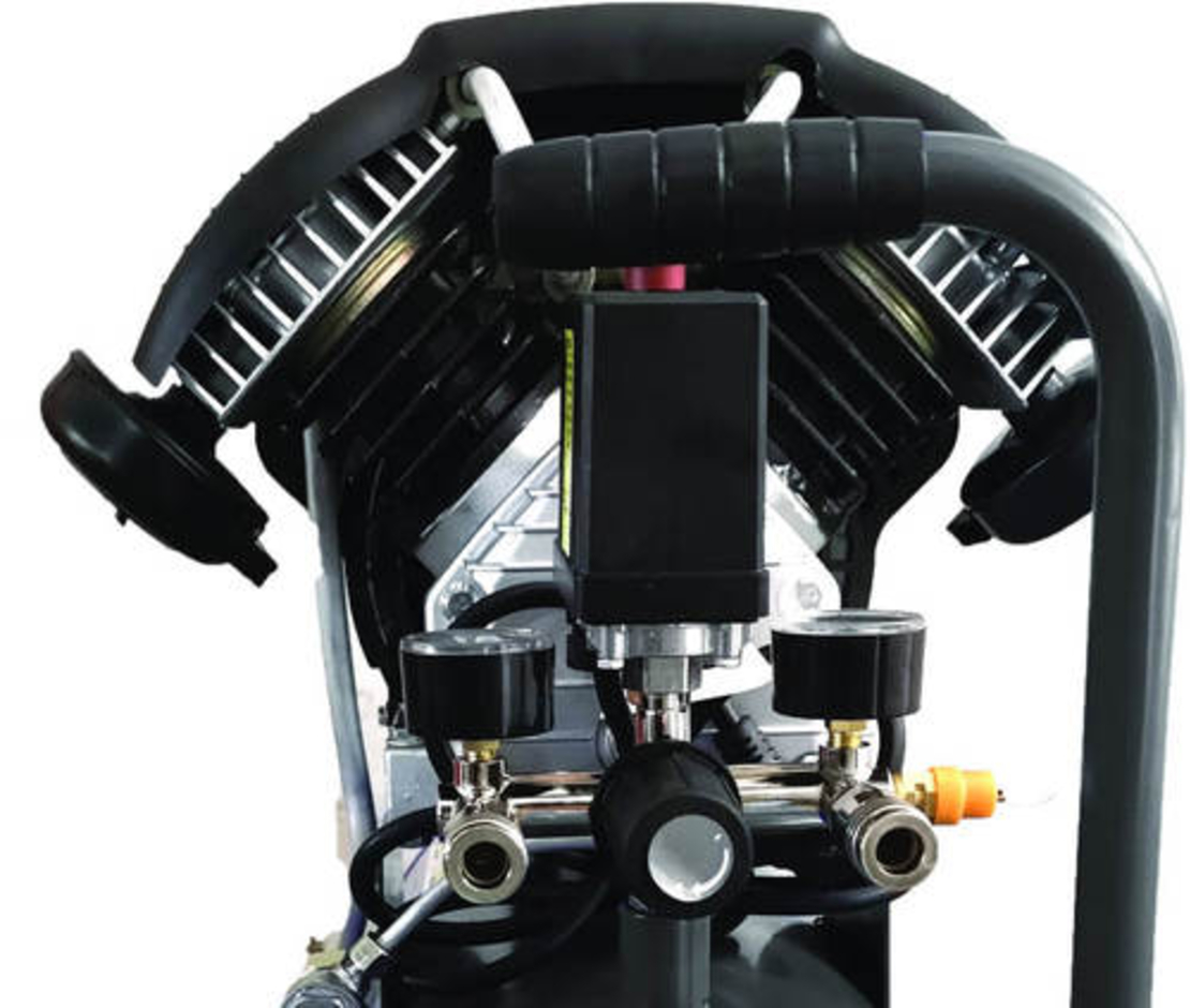 קומפרסור 2 ראשים 3HP 25L HUNTER
