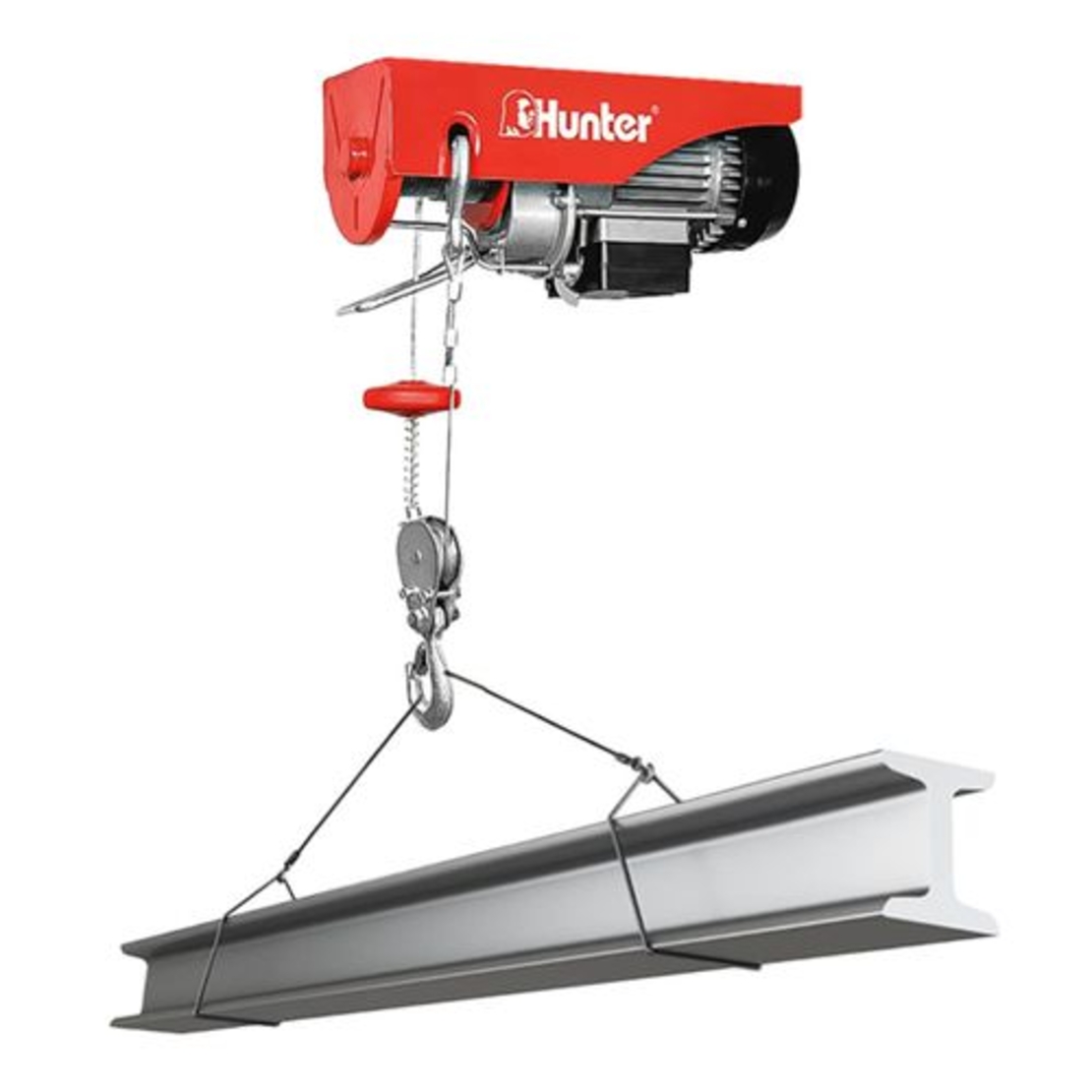 כננת הרמה חשמלית 500 ק”ג, 900W כולל שלט אלחוטי HUNTER