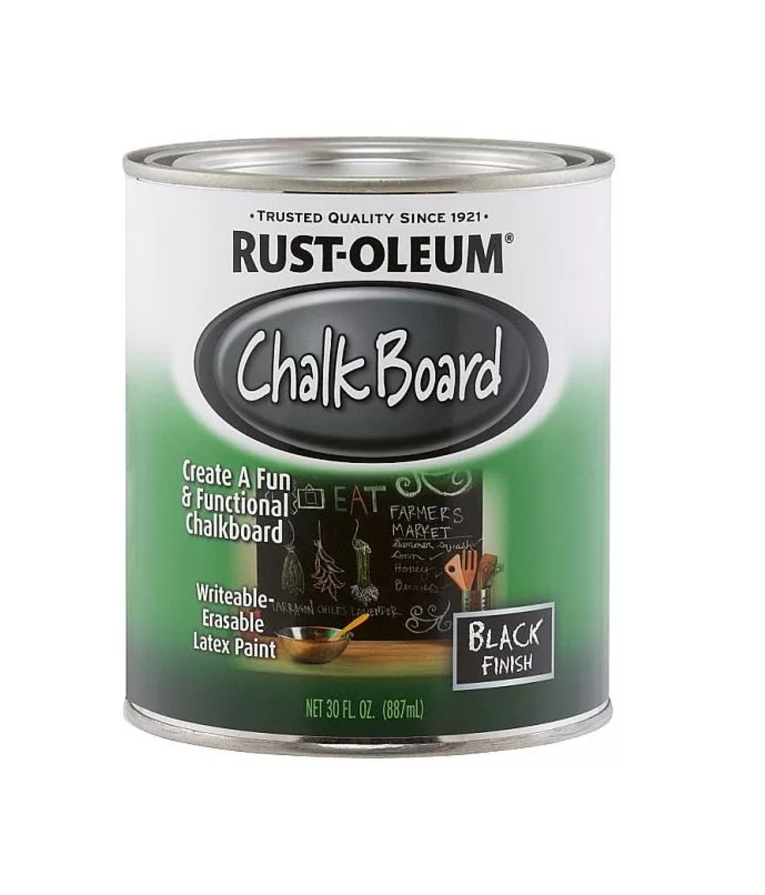 צבע לוח גיר- ירוק -אלרם