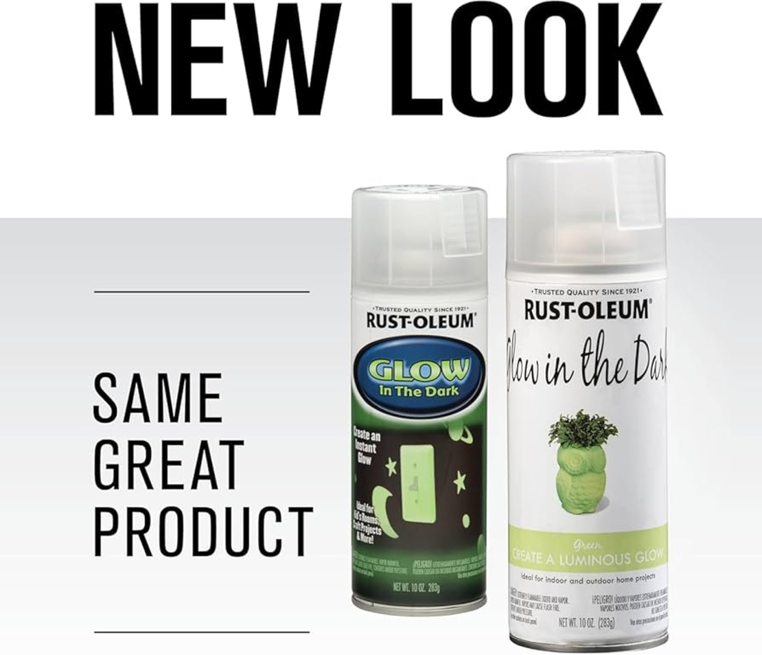 ספריי צבע זוהר בחושך 283 מ