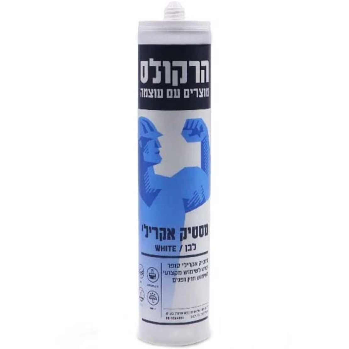 מסטיק אקרילי לבן