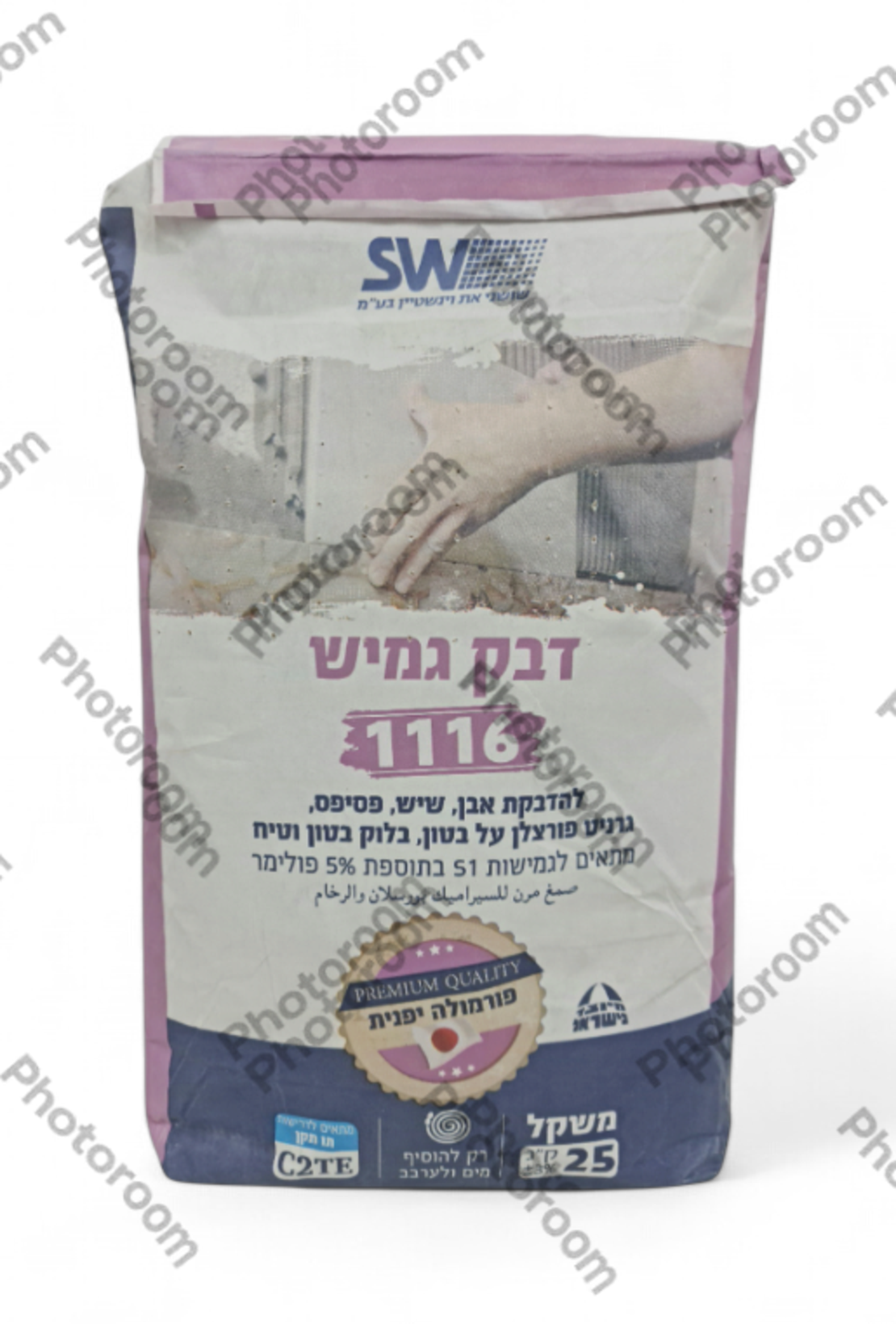 דבק גמיש 1116 25 ק''ג פנים\חוץ SWI/אירלנד