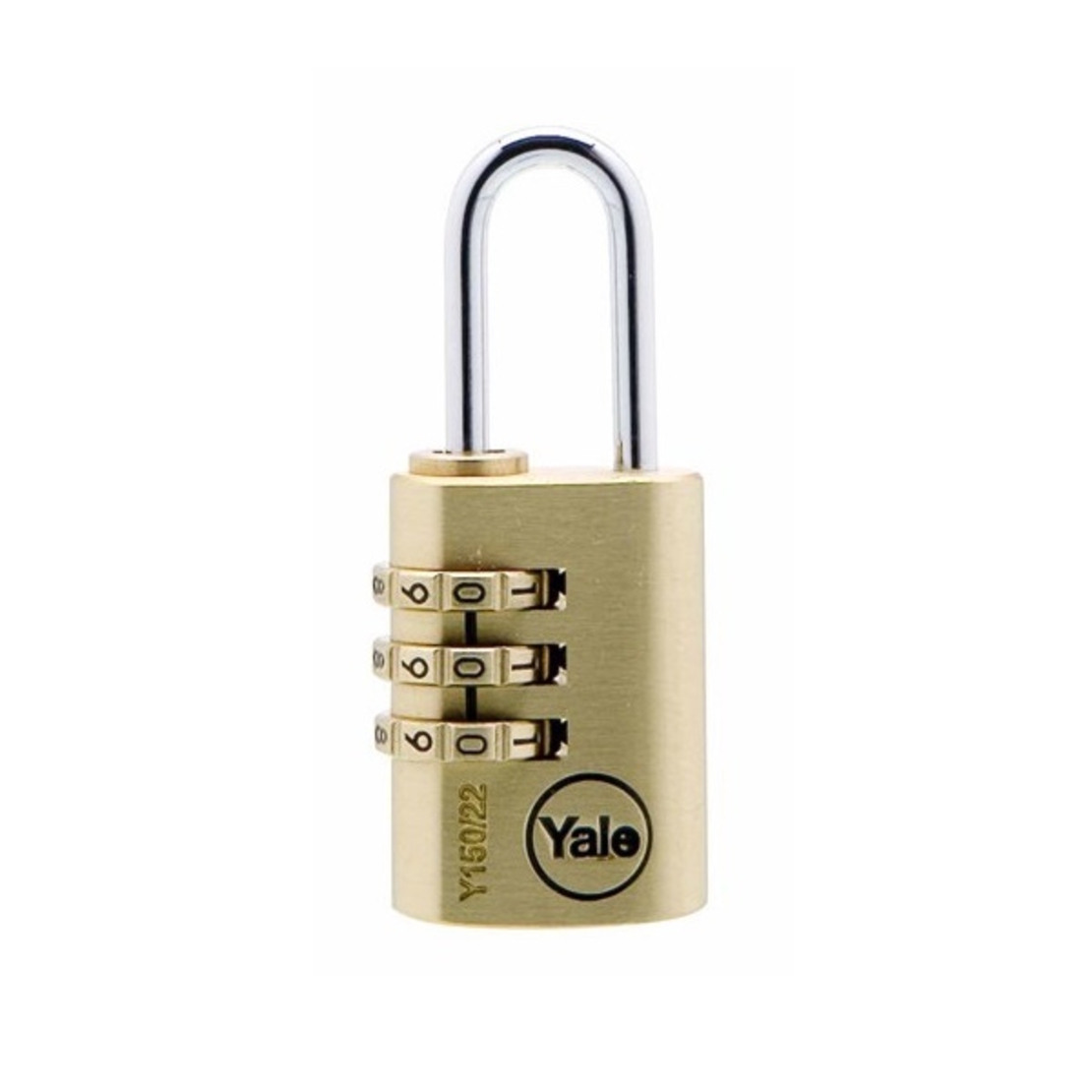 מנעול תלי קומבינציה מידה 22 Y150 YALE