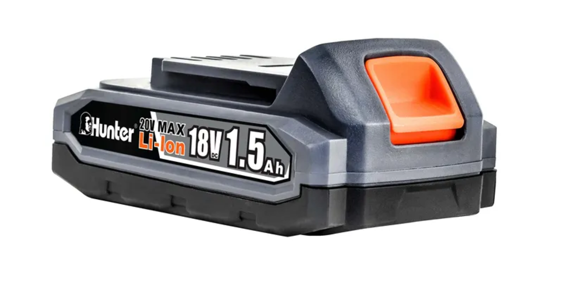 מברגה רוטטת/קודחת בבטון 18V + סוללה 1.5 + מטען HUNTER
