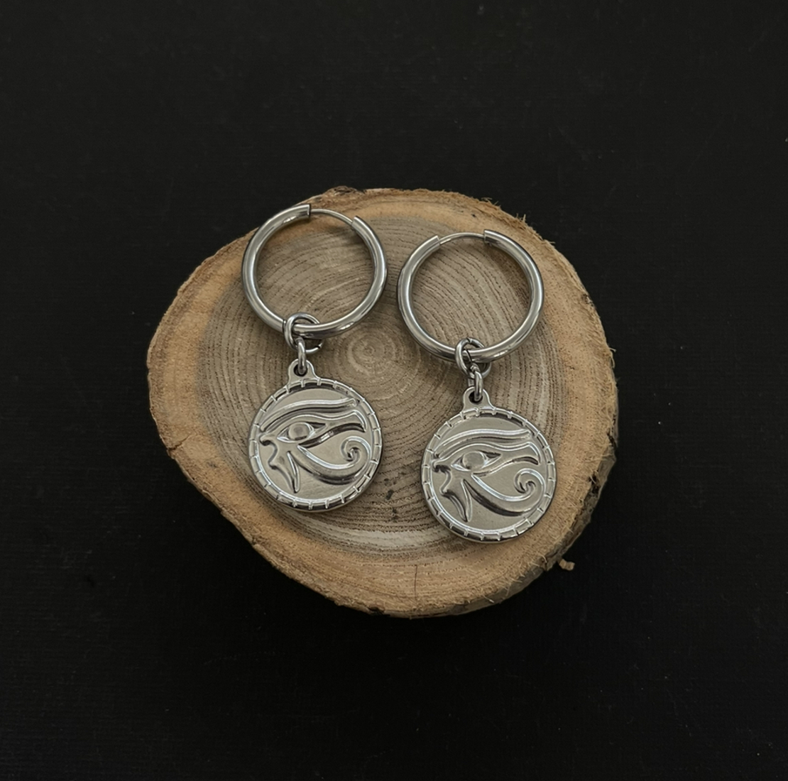 Eye of Huros earrings