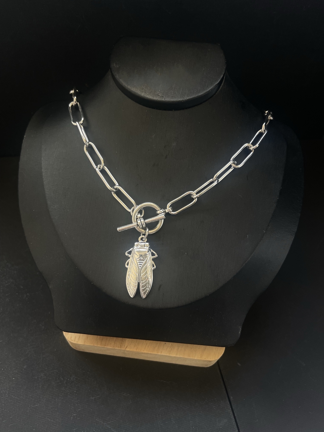 Cicada necklace