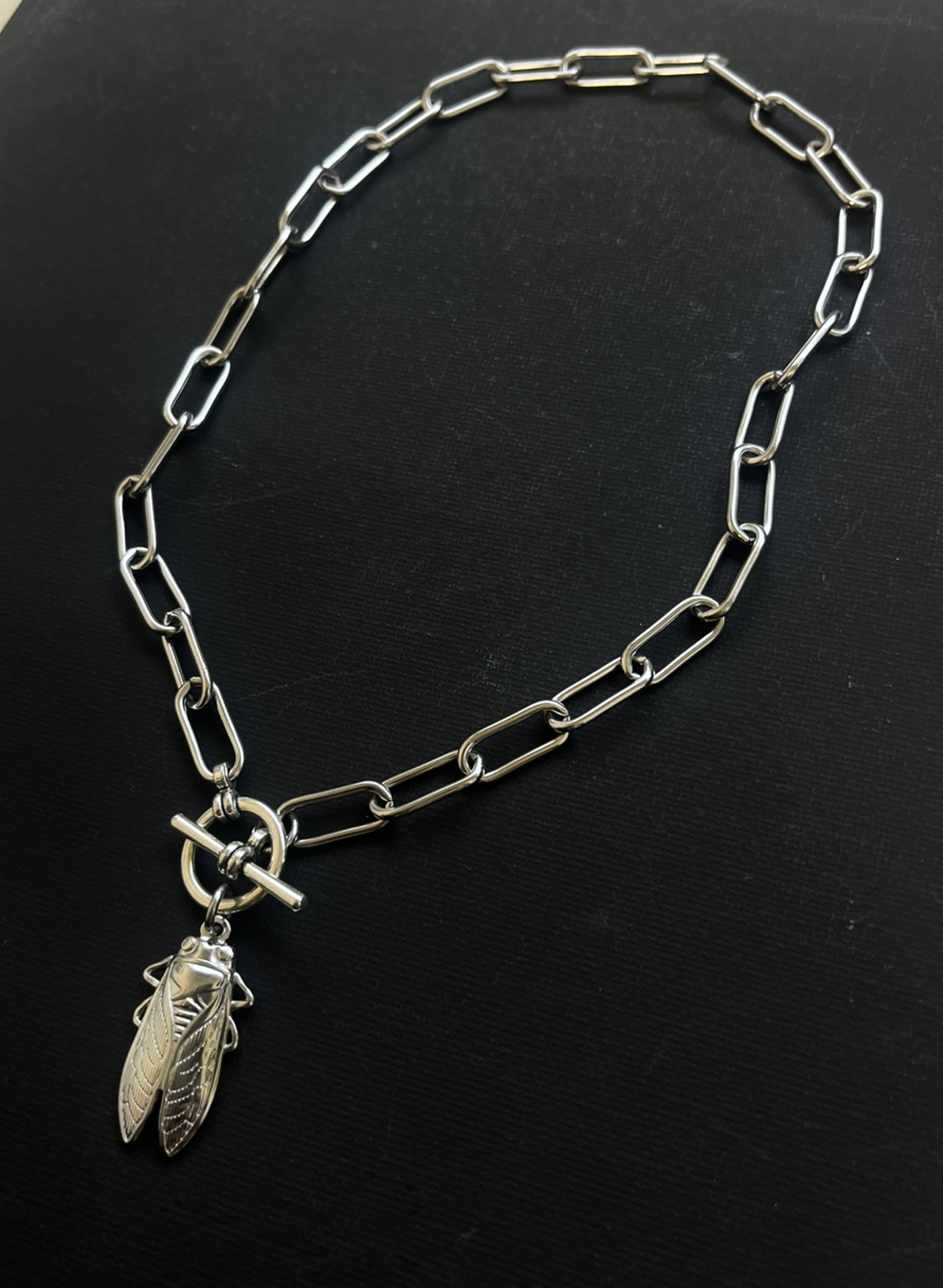 Cicada necklace