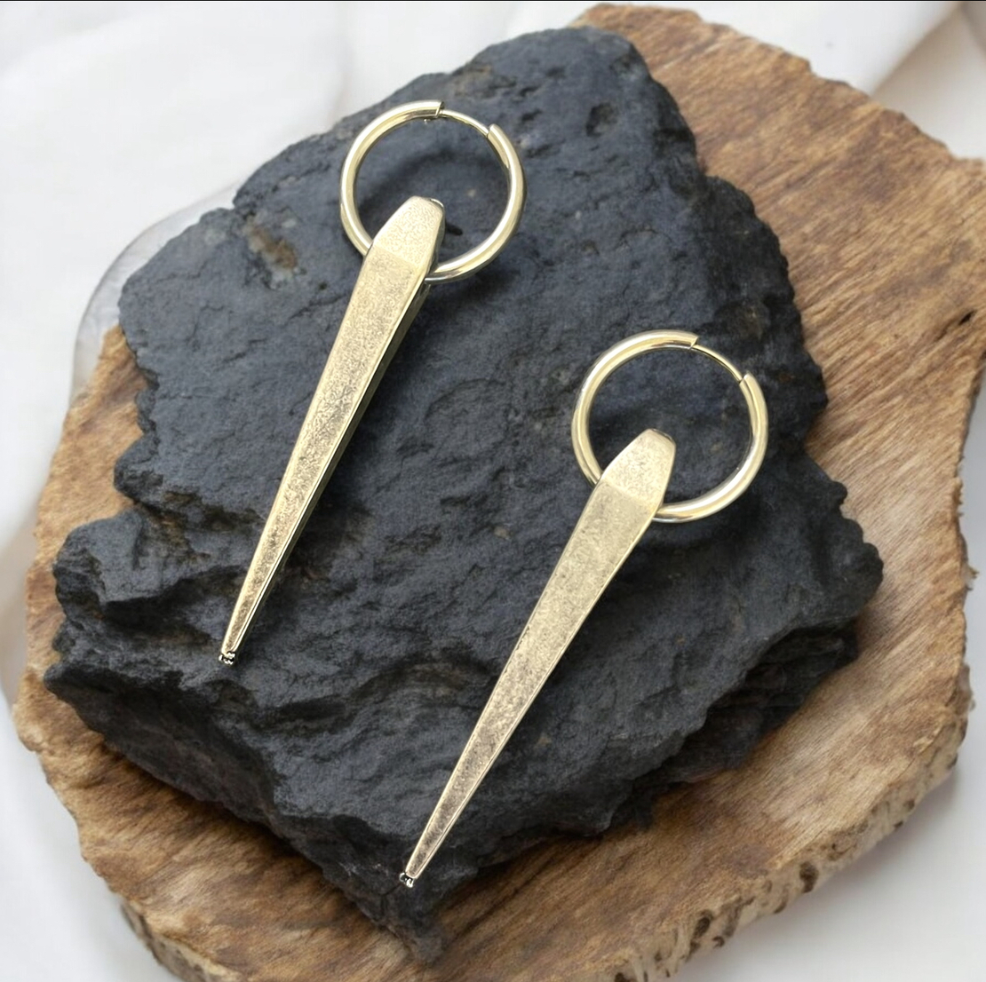 Vampire earrings
