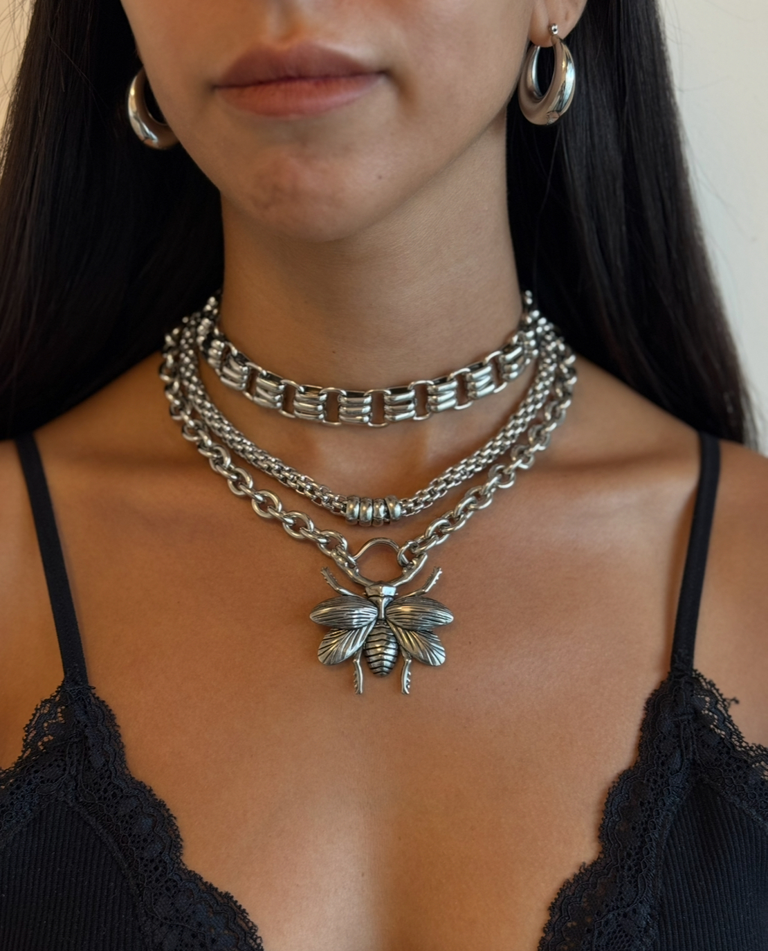 Bee set necklaces