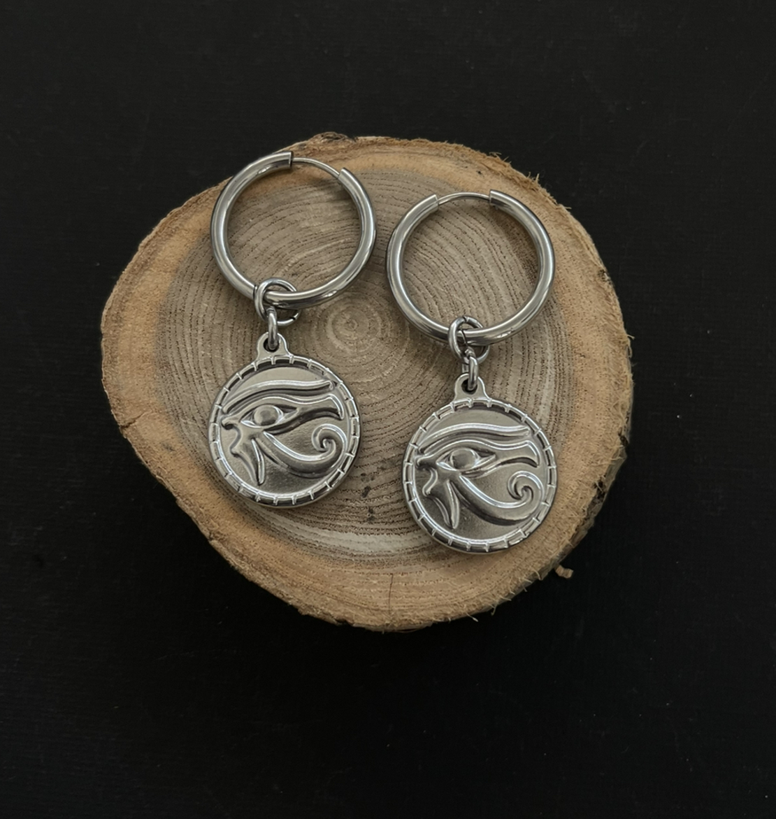 Eye of Huros earrings