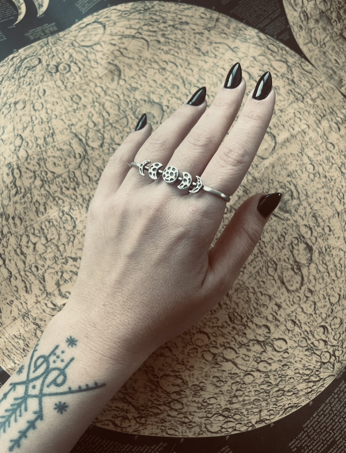 Lunar Phase Ring