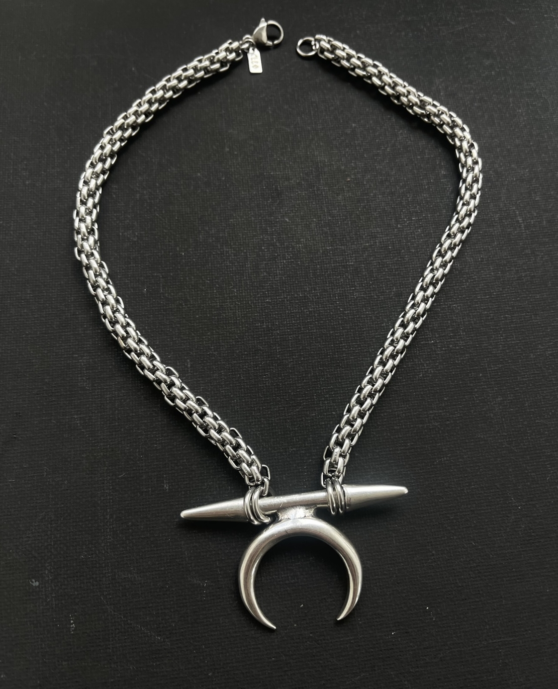 La Luna choker - snake chain