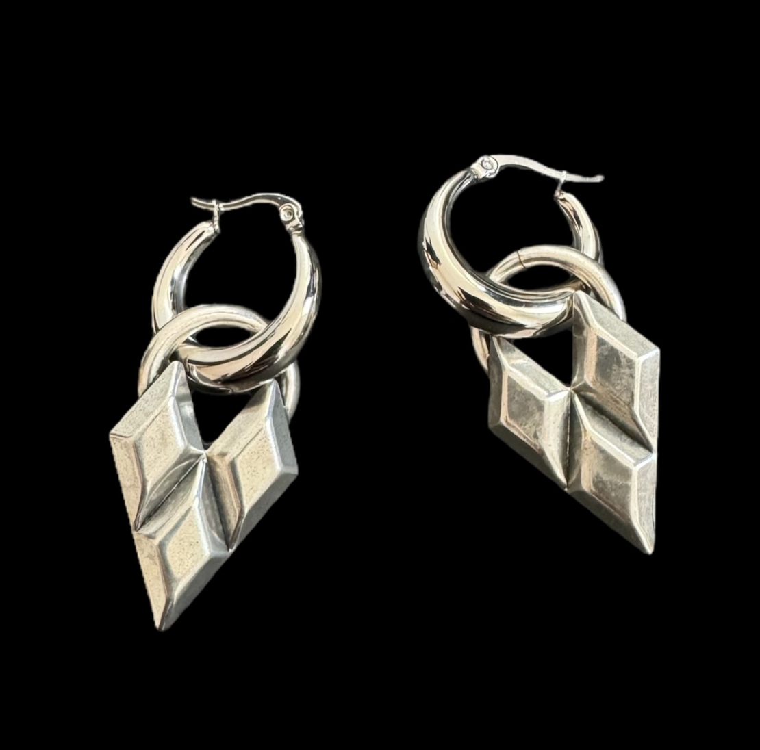 Harley hoop earrings