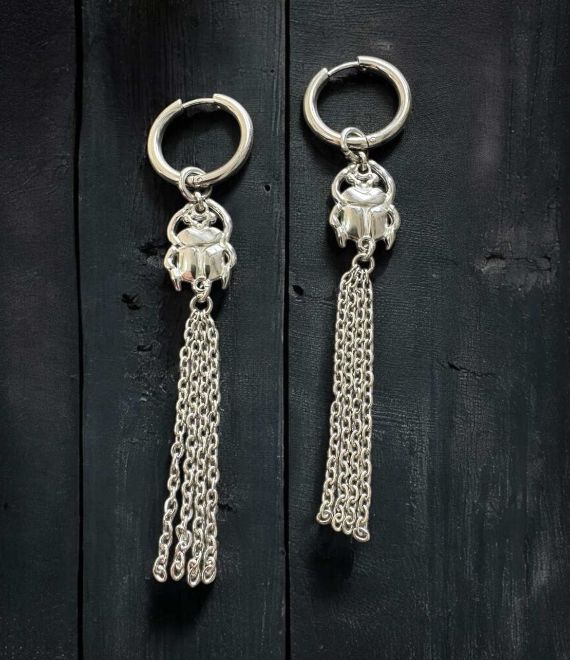 cicada earrings