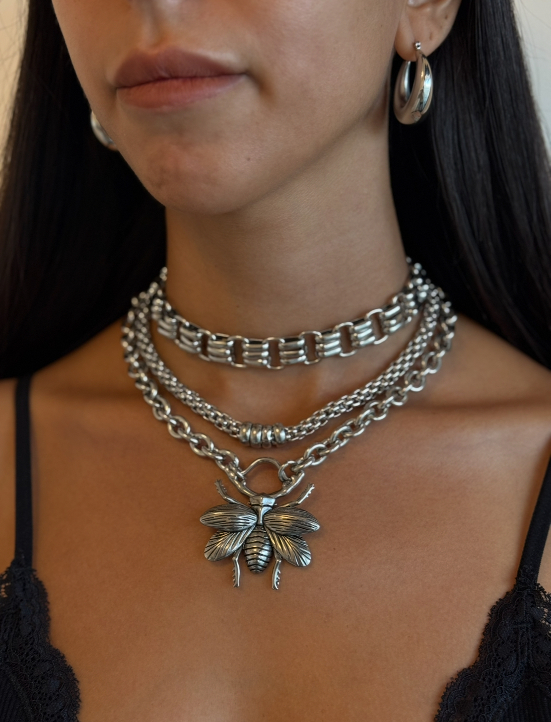 Bee set necklaces