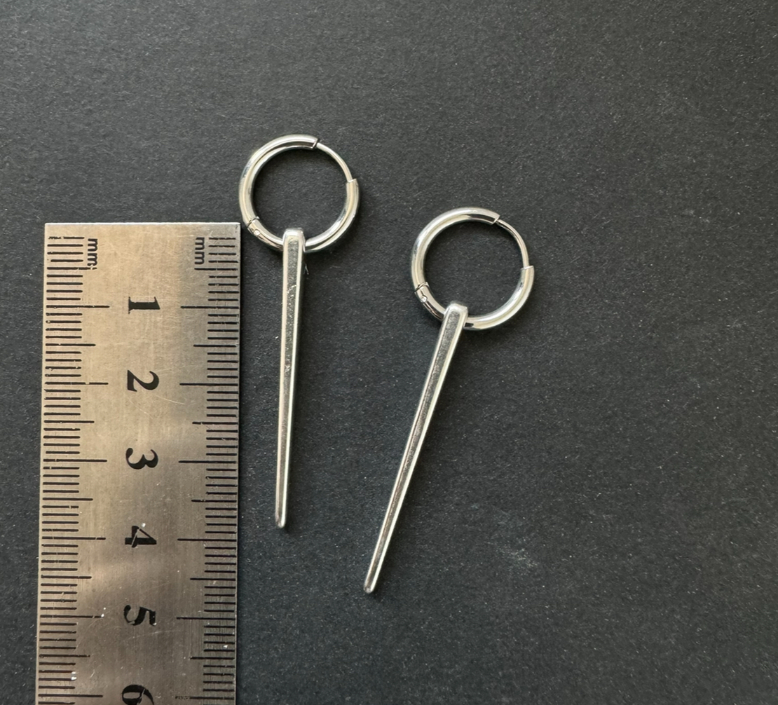 spike earrings S