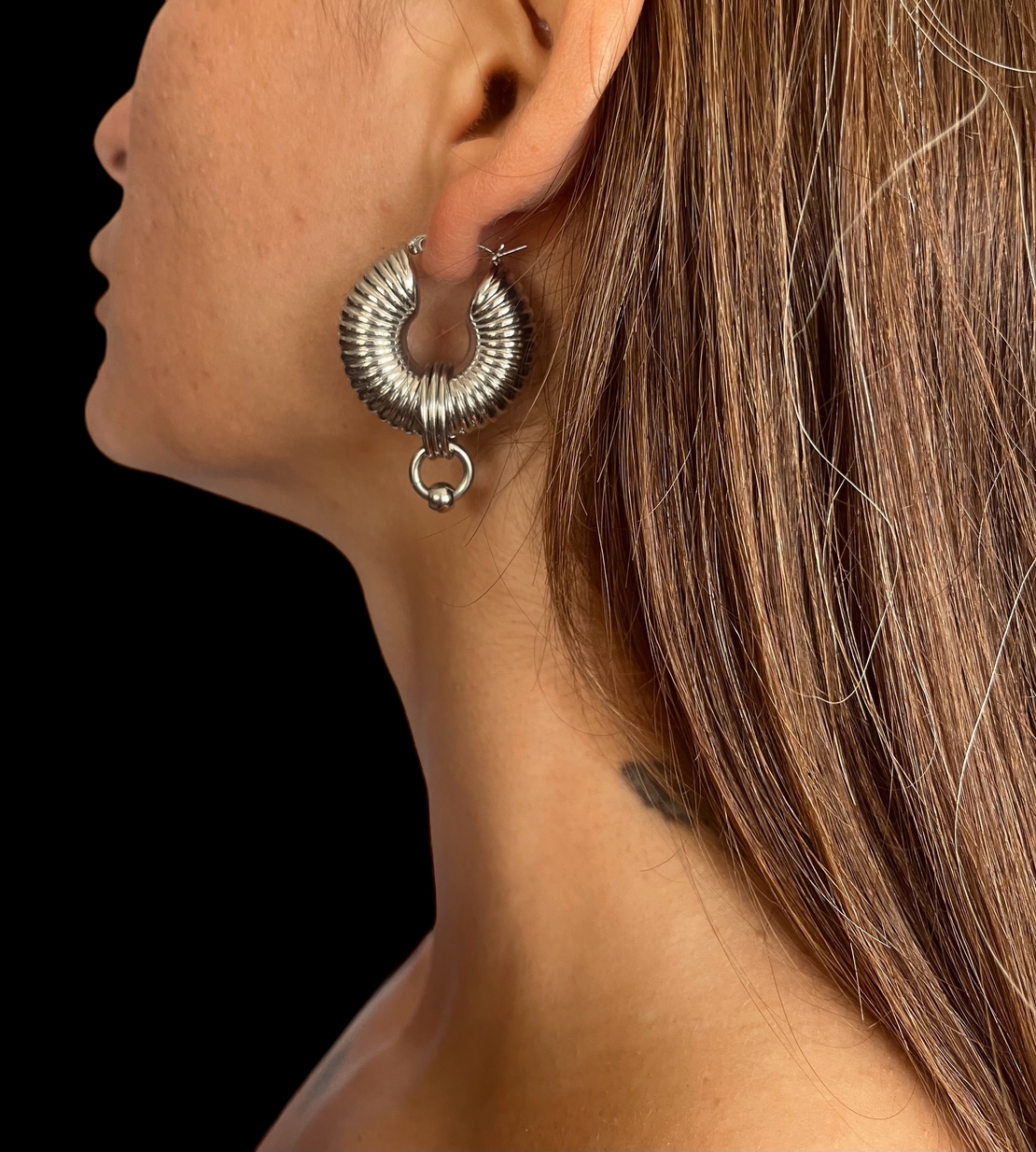 Nefertiti earrings