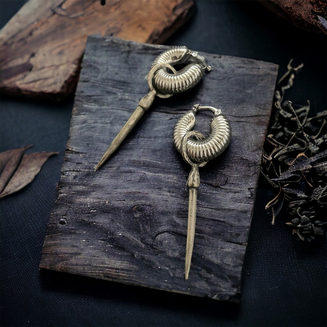 Dracula earrings
