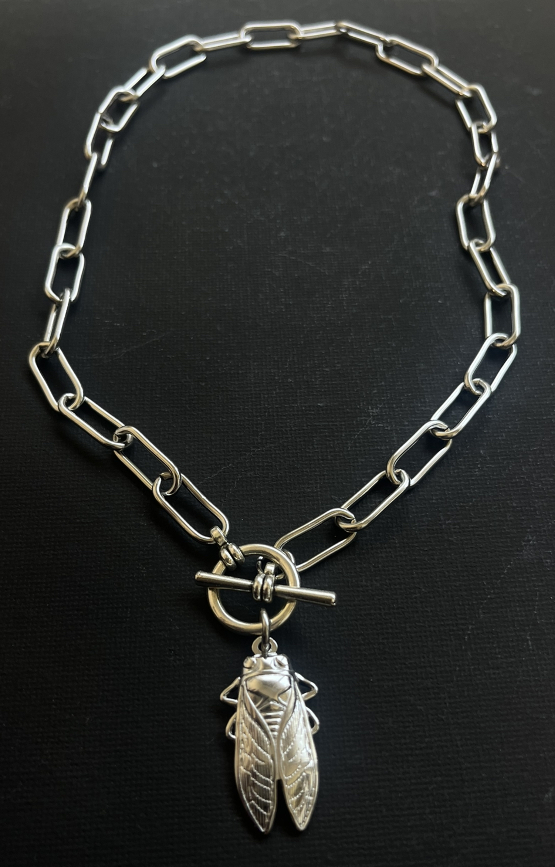 Cicada necklace