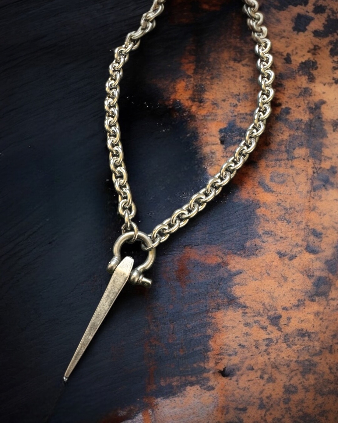 Blade necklace