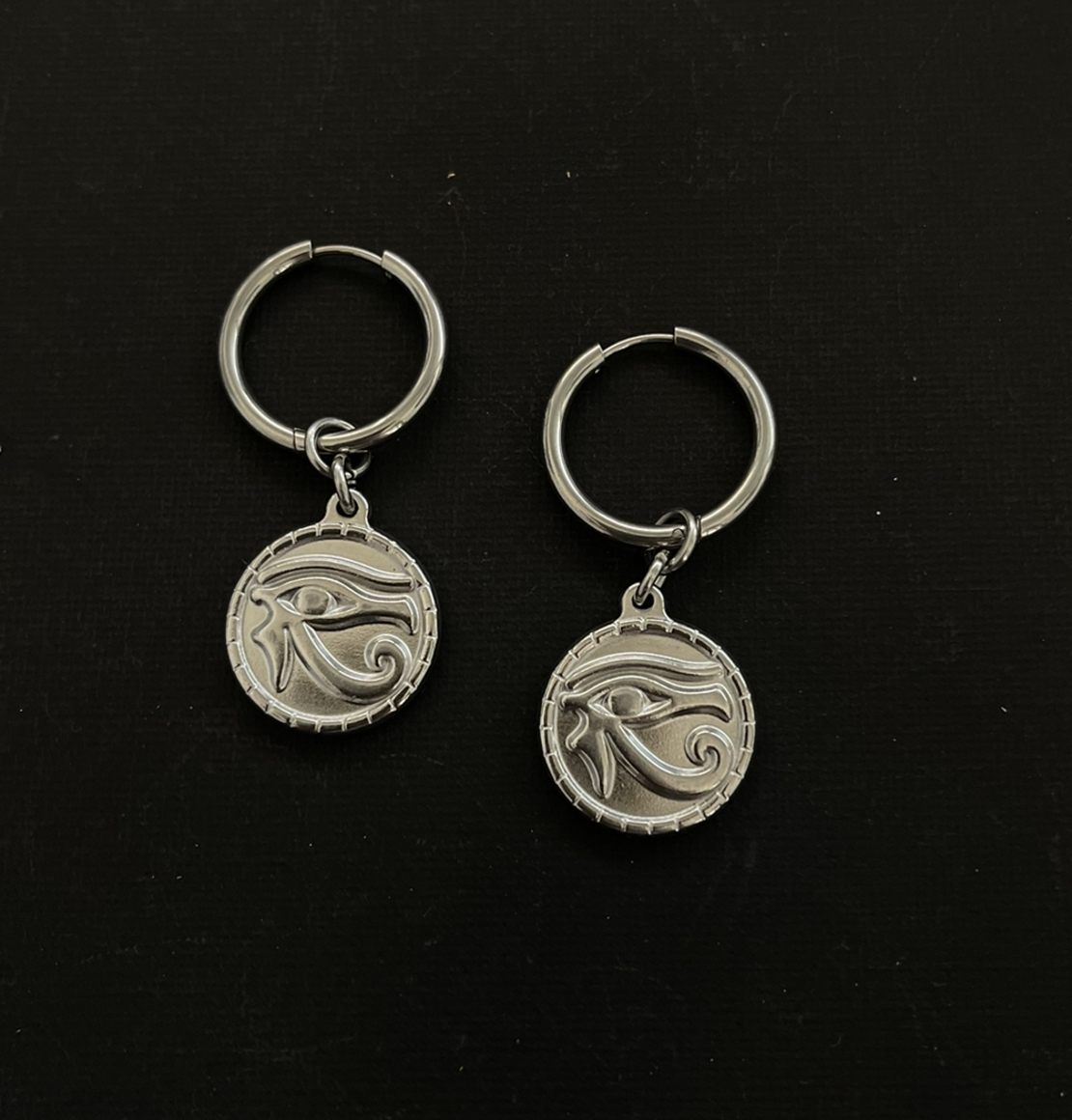 Eye of Huros earrings