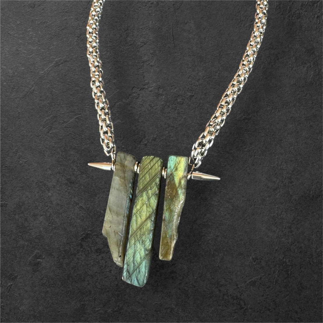 Labradorite necklace