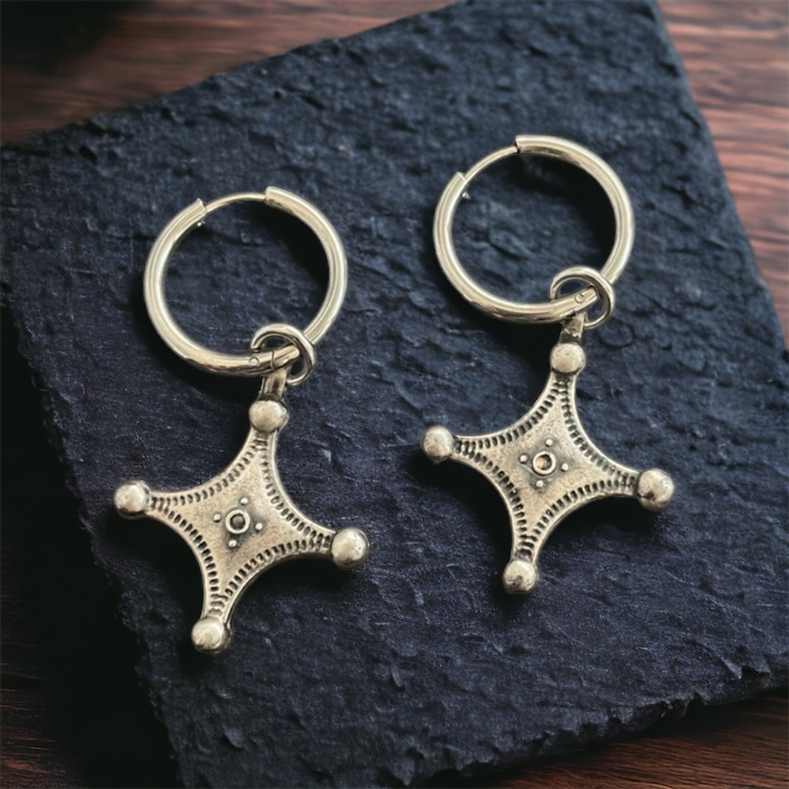 North Star earrings