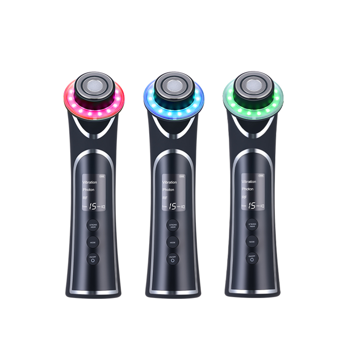 מכשיר יופי מהפכני עם טכנולוגיות RF EMS ואורות LED טיפוליים