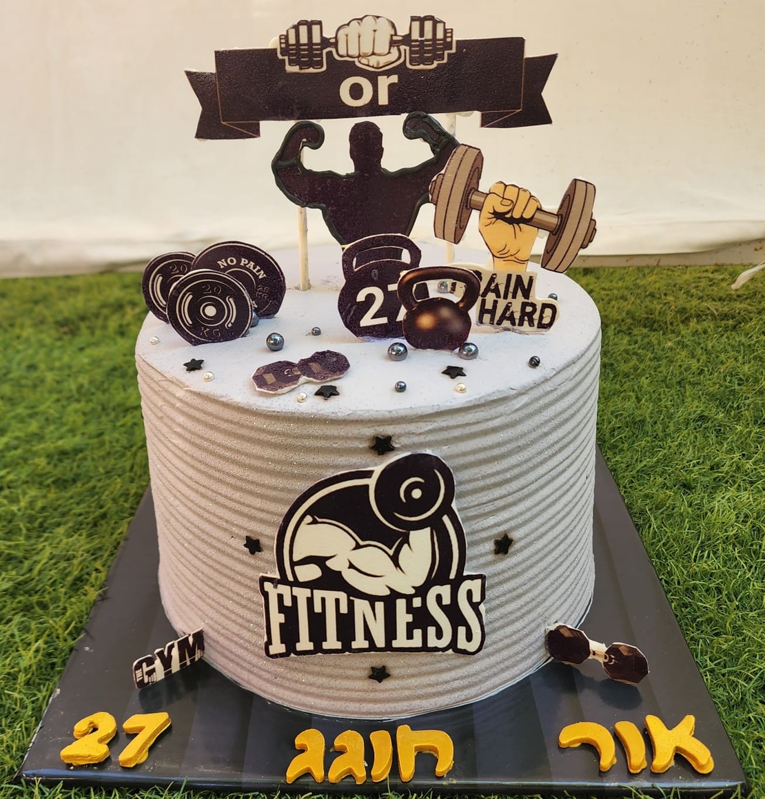 עוגת חדר כושר אור (M)