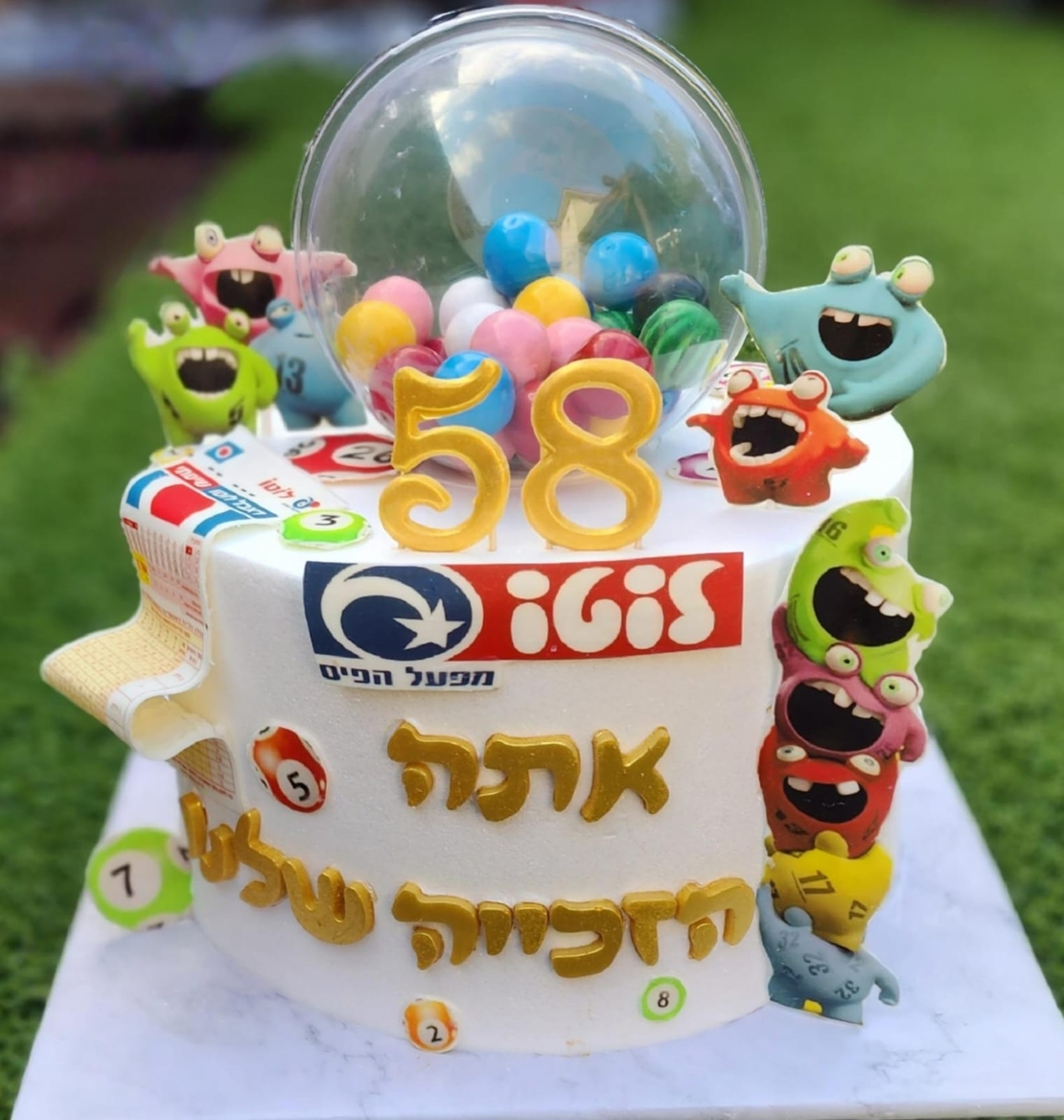עוגת מפעל הפיס לוטו (M)