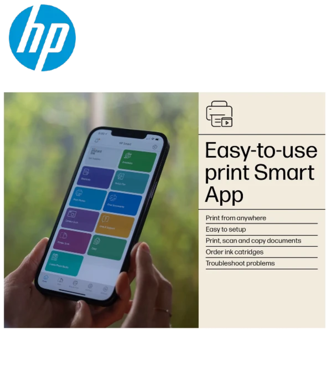 מדפסת משולבת אלחוטית HP DeskJet 2810