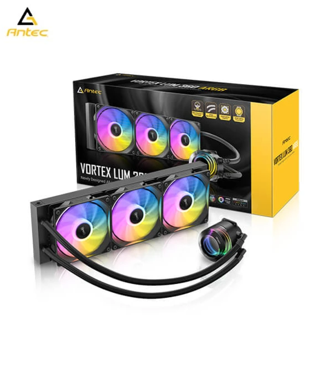 مبرد مائي للمعالج ANTEC VORTEX LUM 360 ARGB