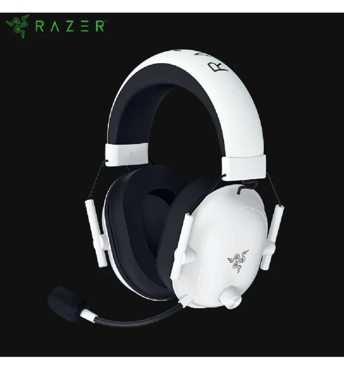 Razer BlackShark V2 HyperSpeed – Wireless Gaming Headset (White)